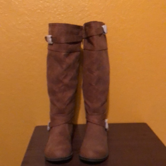NWOT or Box Just Fab knee high boots size 7.5 - Picture 2 of 4